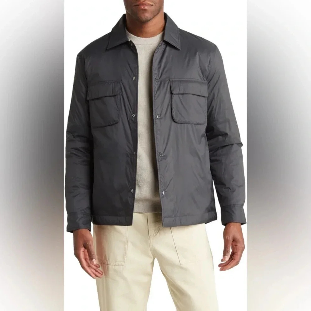 NN07 No Nationality COLUMBO TECHNICAL OVERSHIRT Press Stud Closure Men’s Size S